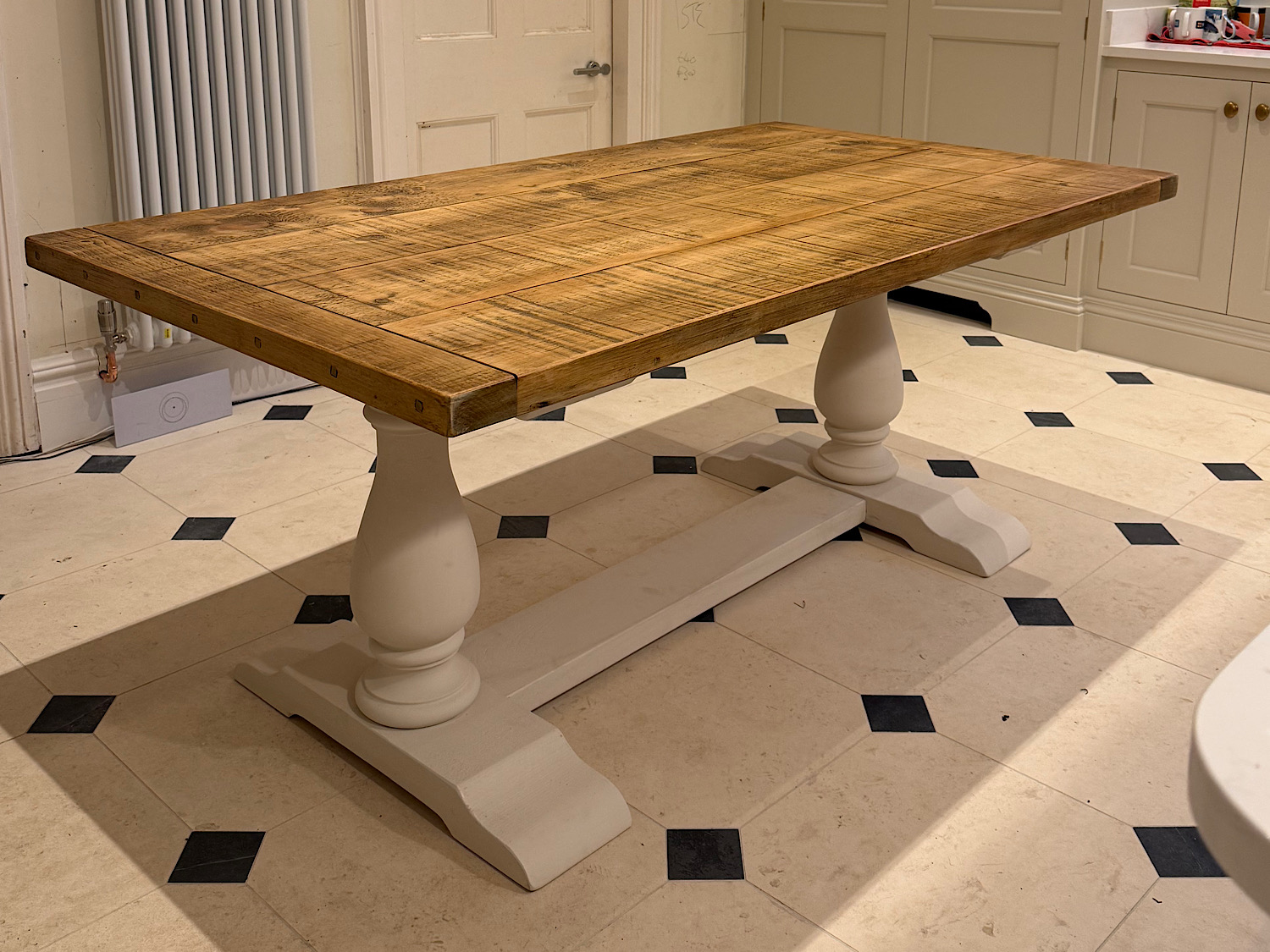 Balustrade Pedestal Table